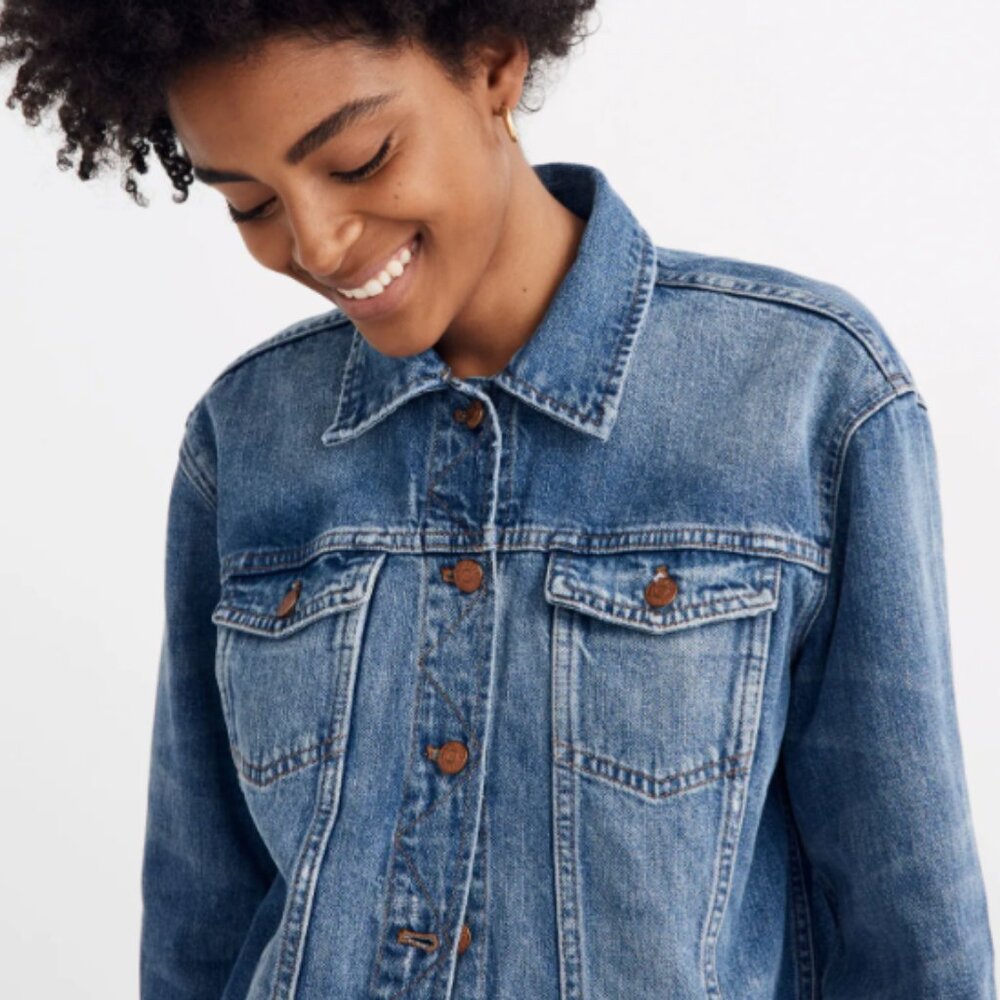 Madewell Oversized Jean Jacket